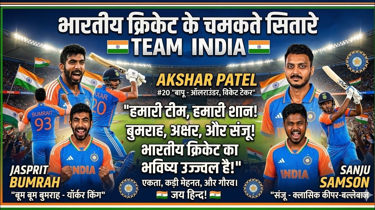 “T20 World Cup2026 ka Final: इन 3 खिलाड़ियों💪💪 ने बनाया भारत को चैंपियन!”💯🔥