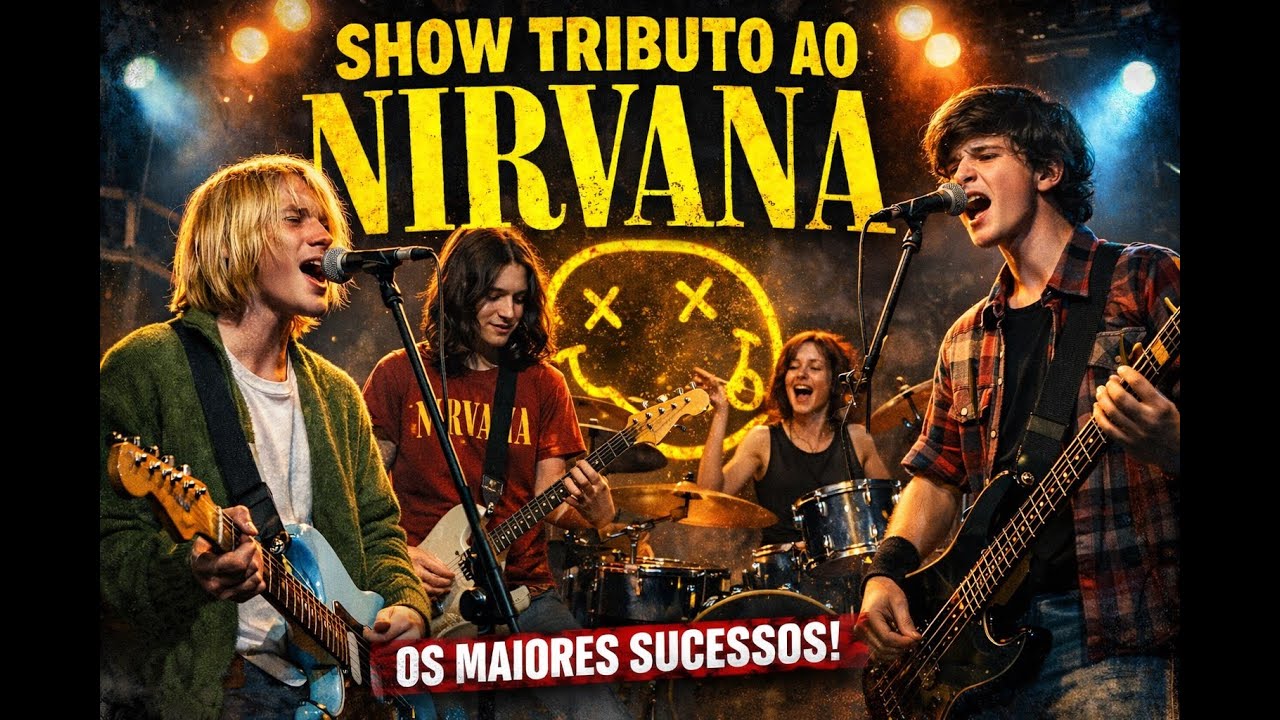 Teen Spirit, tributo ao Nirvana show musicorum completo