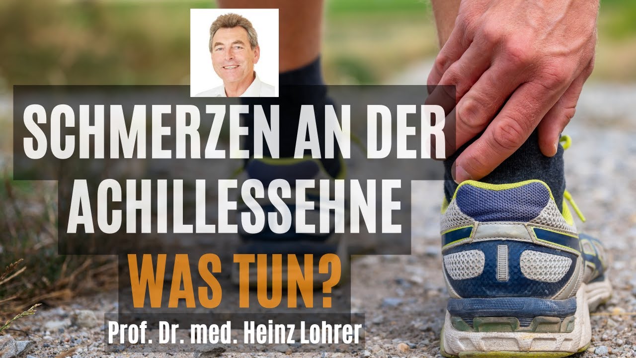 So wirst du deine Schmerzen an der Achillessehne wieder los! Prof. erkl&auml;rt, was du tun kannst.