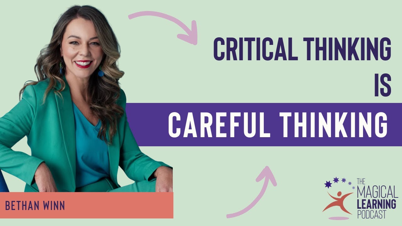 Navigating Critical Thinking in the Age of AI (with Bethan Winn) - Ep. 284