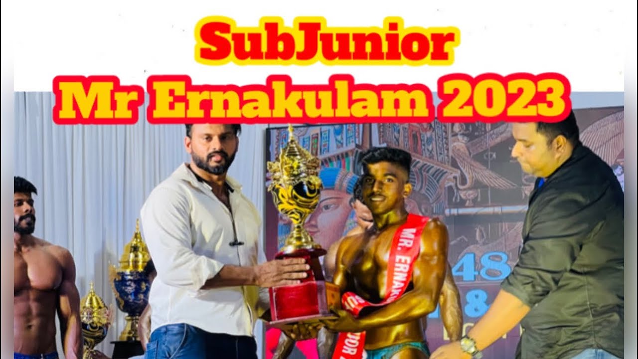 Mr Ernakulam 2023 | Sub junior | Panicker Association