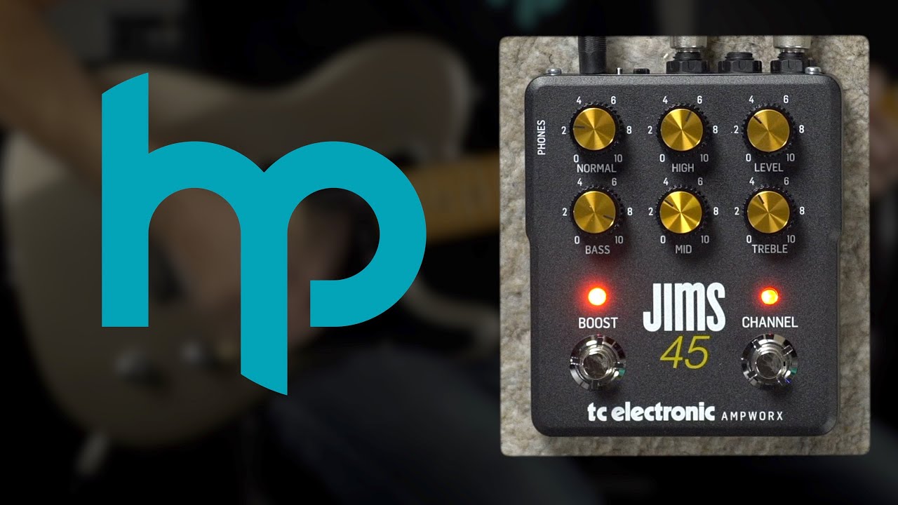 TC Electronic Jims 45 Ampworx Preamp effektped&aacute;l