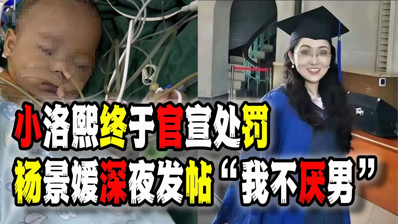 小洛熙事件官方終於官宣處罰，但你滿意嗎？武漢大學楊景媛深夜發文自稱&ldquo;我不厭男&rdquo;，大量掉粉（2026-02-05第3122期）