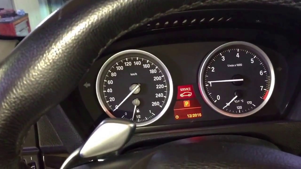 Замена электро блока ручника на BMW X6 E71