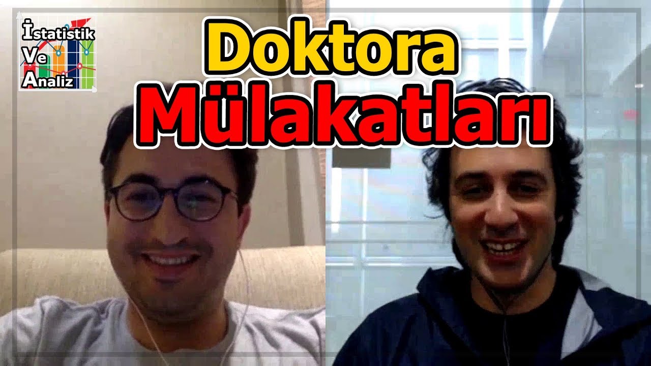 Amerika Doktora Mülakatları ve Doktora Kabul Süreçleri