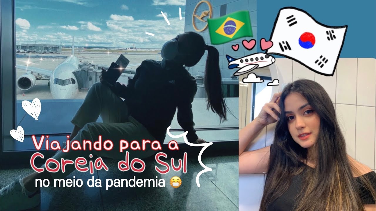 Vindo para a Coreia do Sul! 🇰🇷 (no meio da pandemia 😰) | VLOG
