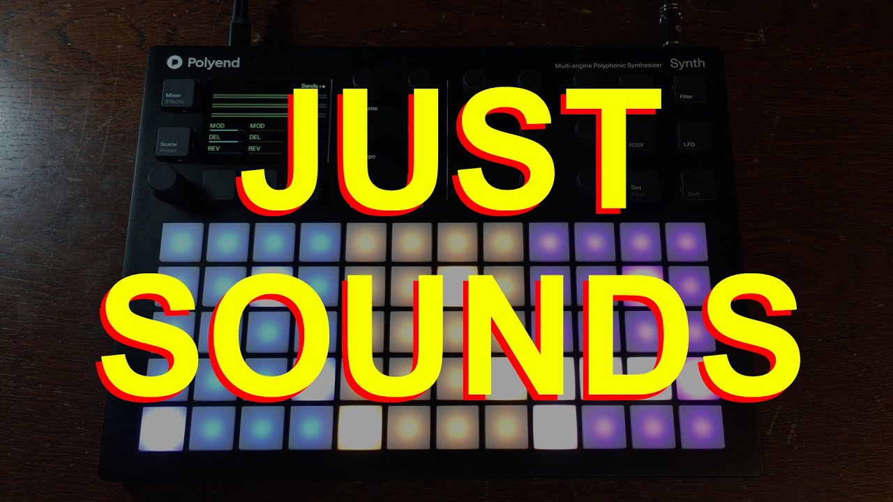 Polyend Synth Demo - Sound only |no talk]