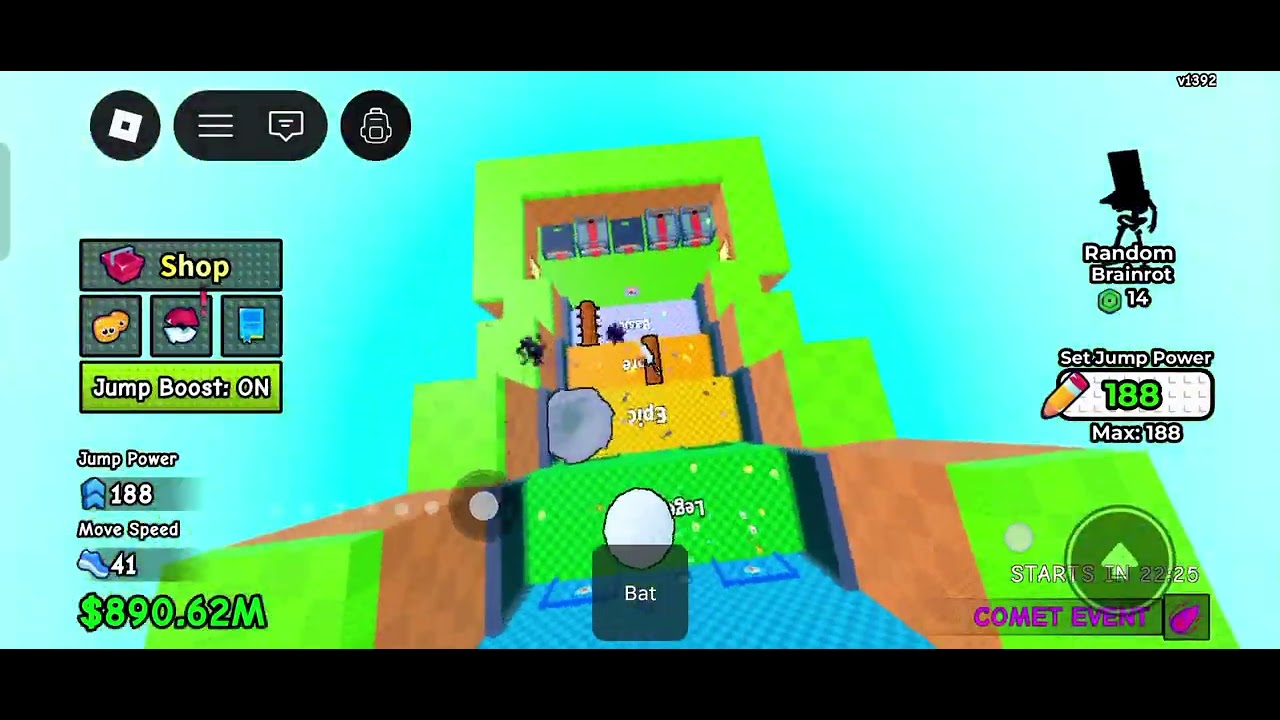 we are playing jump for brainrots #roblox