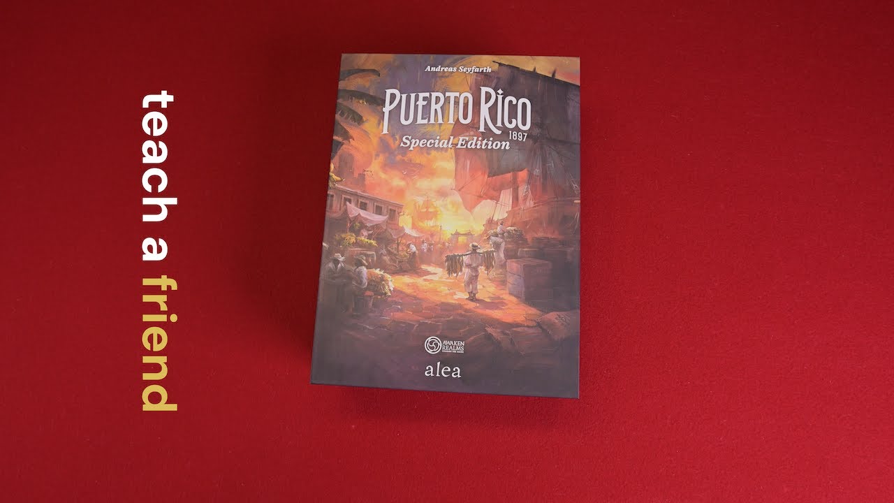 Teach a Friend: Puerto Rico Special Edition 1897 (How to Play)