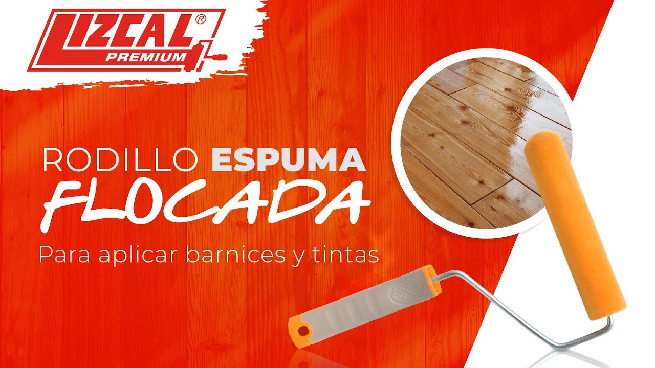 Rodillo Espuma Flocado Lizcal