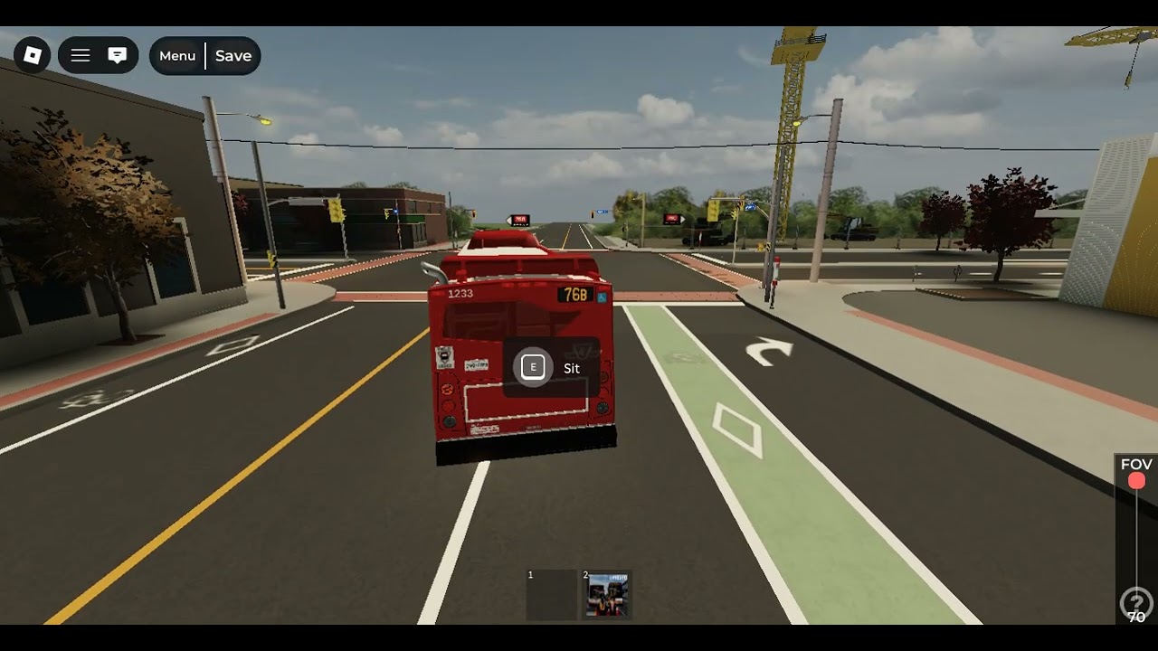 76B (riding) from Royal York Station to Queensway via Grand Ave