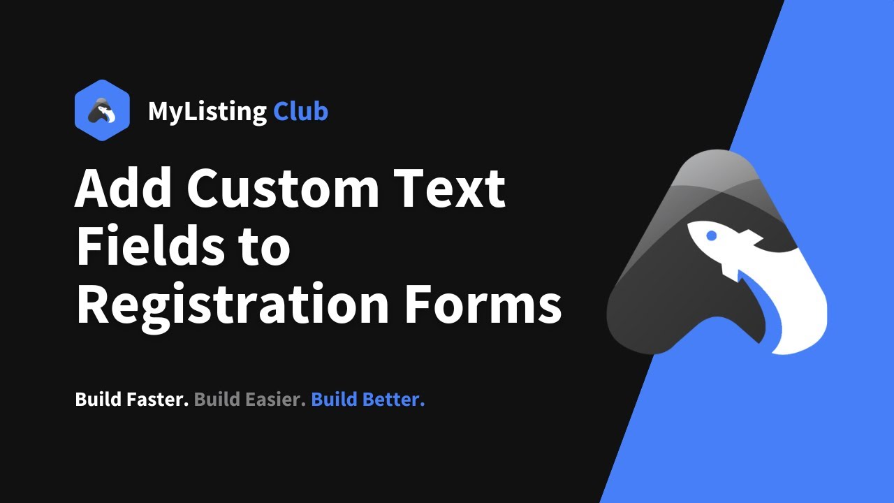 MyListing Tutorial: How to Add Custom Text Fields to Registration Forms on MyListing Websites