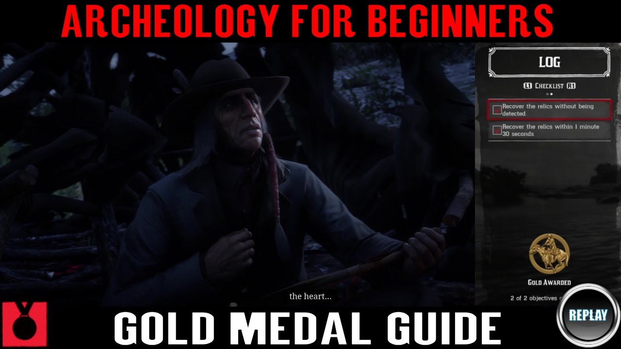 Red dead Redemption 2 Археология для начинающих Золотая медаль &mdash; Трофей/Достижение Золотой лихора...