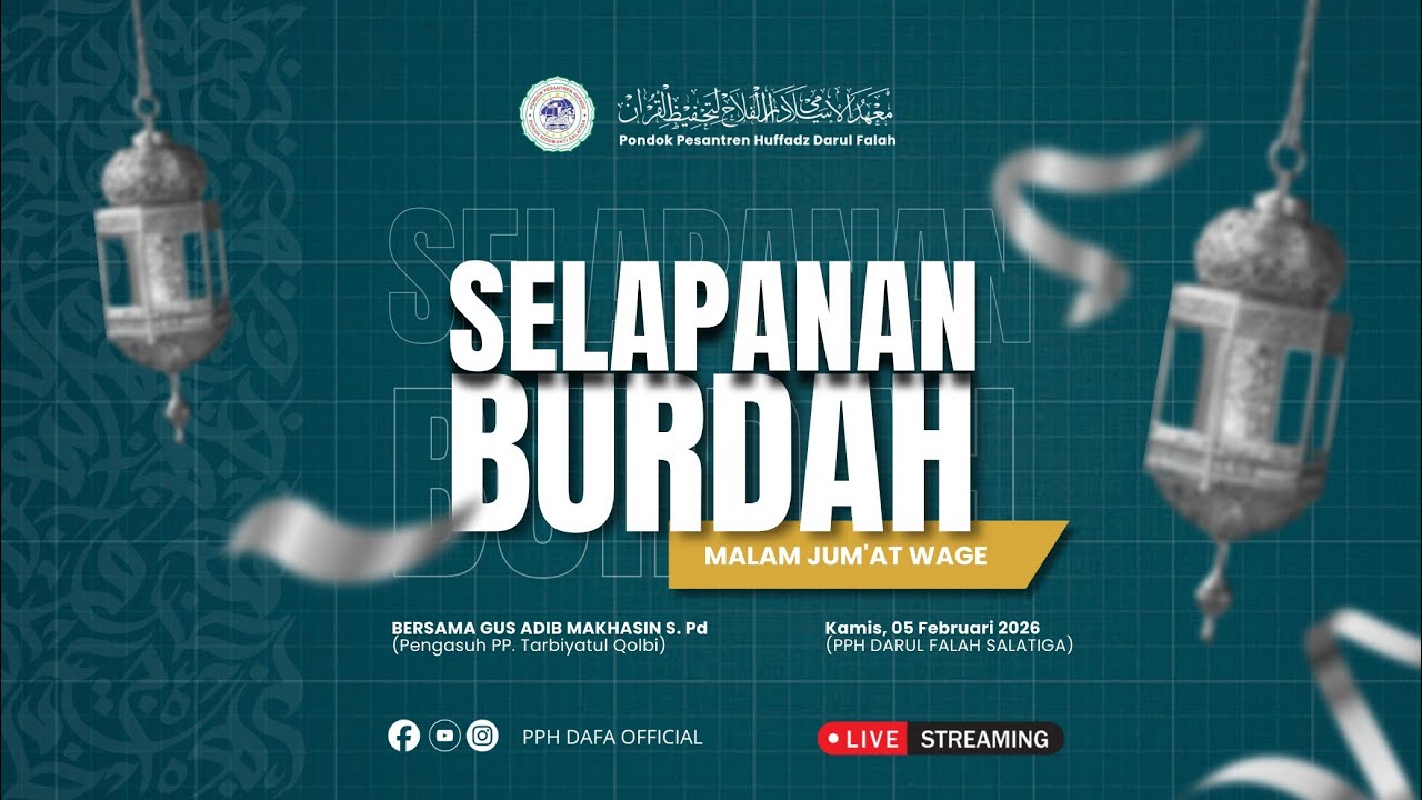 SELAPANAN BURDAH MALAM JUMAT WAGE