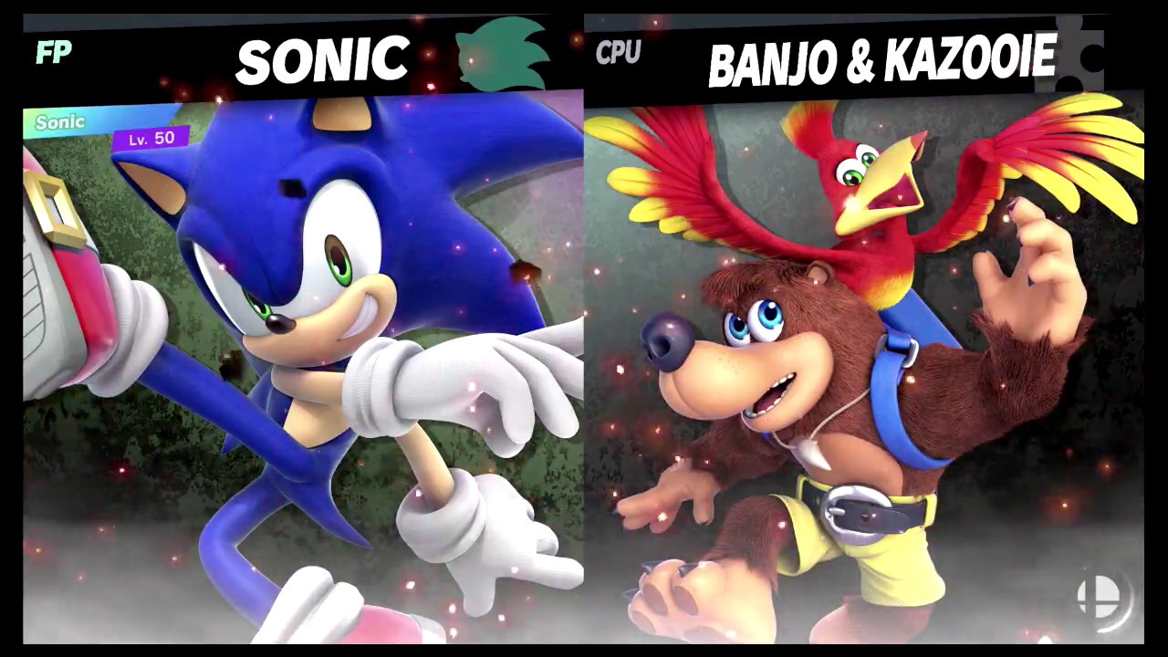 Super Smash Bros Ultimate Amiibo Fights &ndash; Request #11894 Sonic vs Banjo