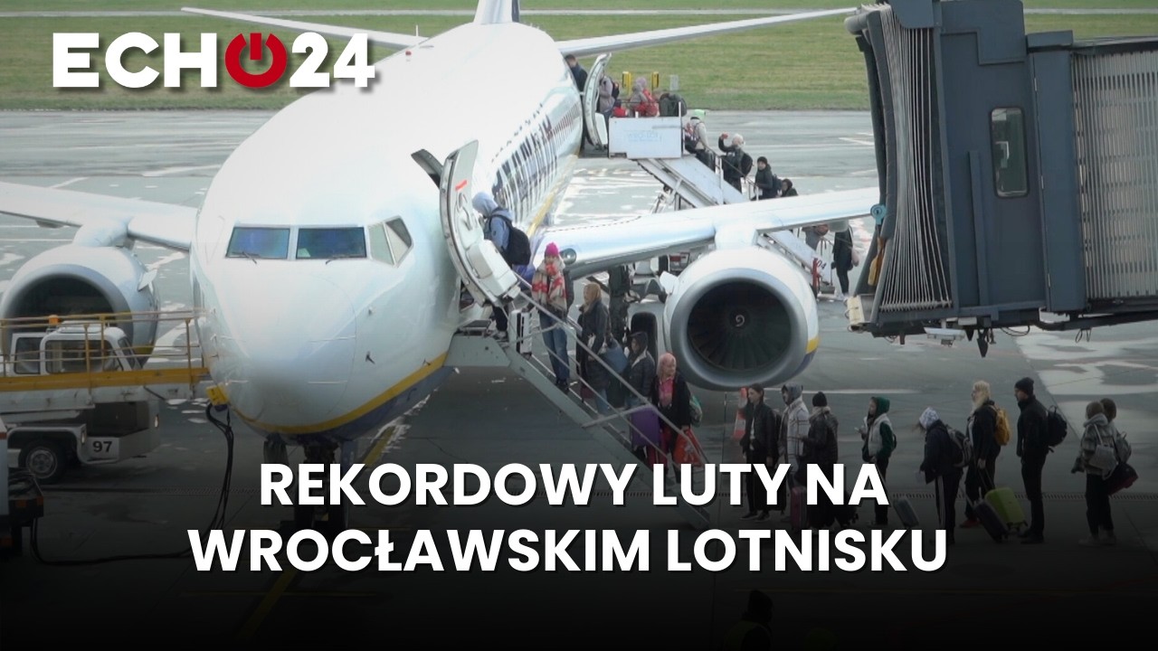 Rekordowy luty na wrocławskim lotnisku