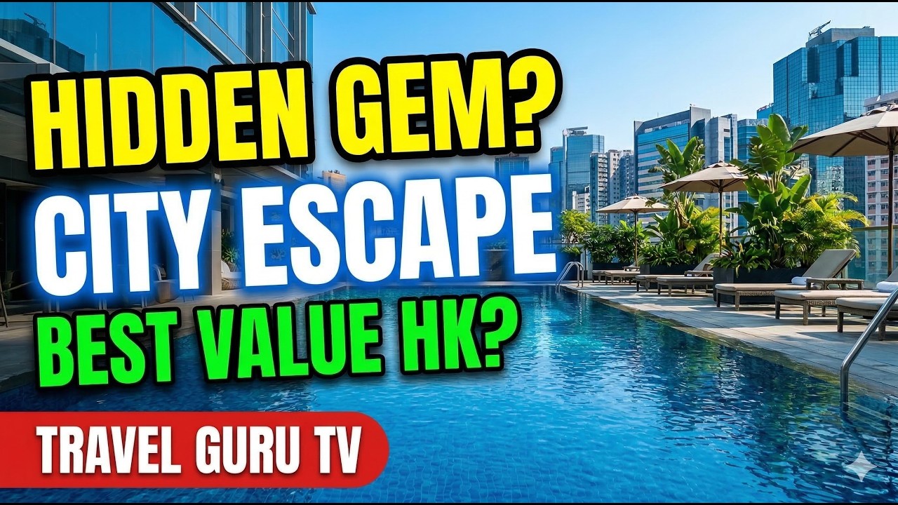 HIDDEN ROOFTOP POOL! 🏊‍♂️ Dorsett Kwun Tong Hong Kong Tour