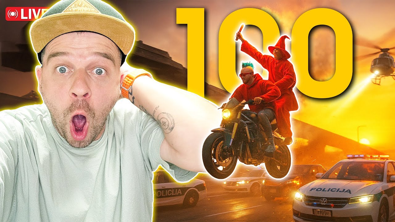 Jubiliejinis!!! Va čia tai rimta!!! Vyrgelis ROLEPLAY! | 1️⃣0️⃣0️⃣ | CS2 ir ROLEPLAY maratonas