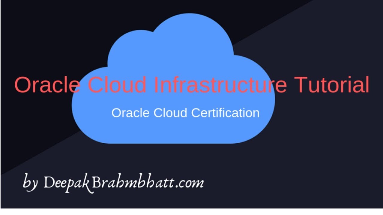 Oracle Cloud Certification