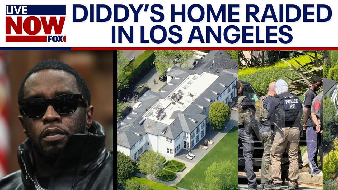Homeland Security Raided Diddy's aka Sean Combs House in Connection to Sex Trafficking Investigation