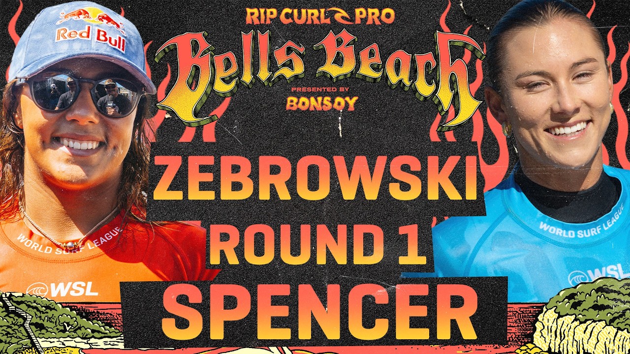 Alyssa Spencer vs Tya Zebrowski | Rip Curl Pro Bells Beach presented by Bonsoy 2026 - Round 1