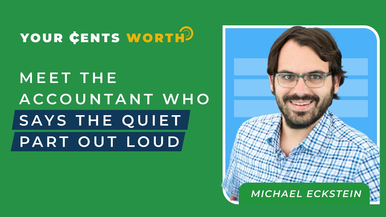 Michael Eckstein Isn't Afraid to Say the Quiet Part Out Loud
