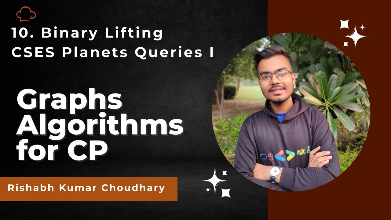 11. Двоичный лифтинг | Графовый алгоритм для CP | CSES Planets Queries I