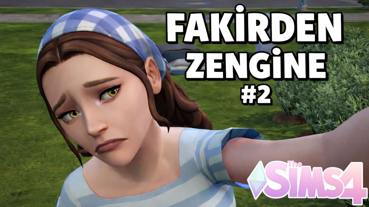Ev Yok, Para Yok… Ama Vazgeçmek Yok! | The Sims 4 Fakirden Zengine #2
