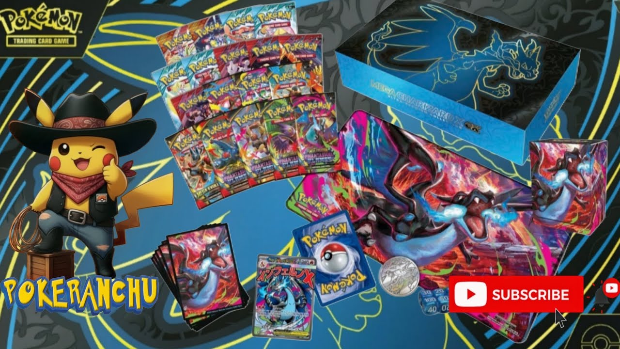Charizard X Ex Ultra Premium Collection Bien Cargadita de Poderes