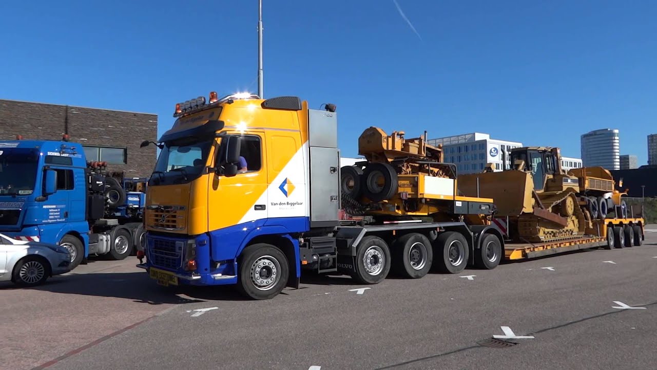Mackdag 2013 Truckshow, The buildup day