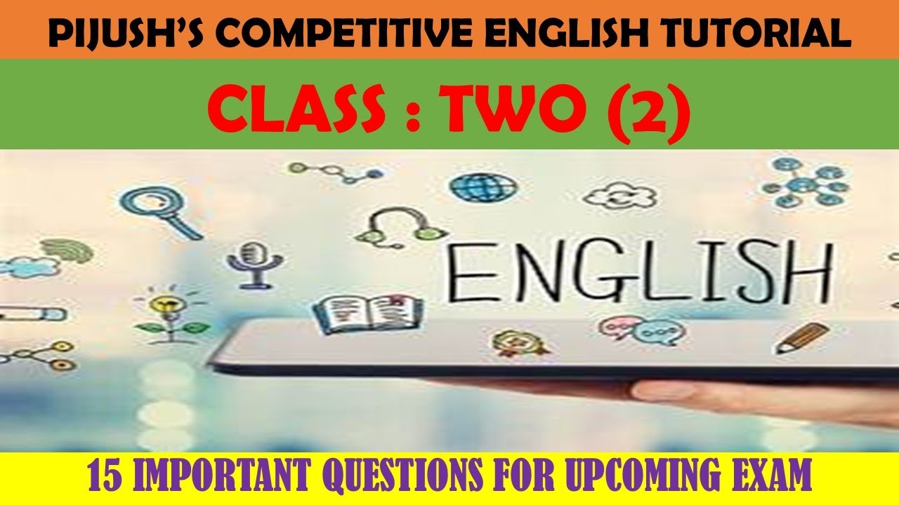 ENGLISH M.C.Q  MIX QUESTIONS FOR KP MAIN, WBSSC GROUP C  II   CLASS : 2  II #kp #wbssc