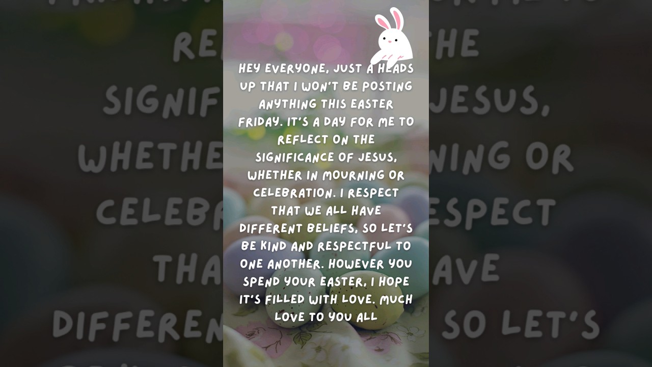 Pause for Easter#easter #eastermessage#paperplaytime2023#easter2024#happyeaster