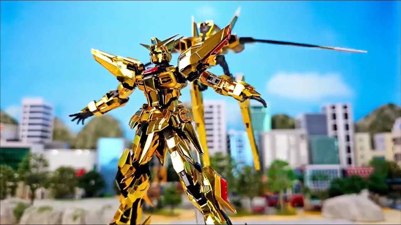 [SEEDFREEDOM] Stop Motion Build RG 1/144 AKATSUKI GUNDAM OOWASHI Unit アカツキガンダム オオワシ