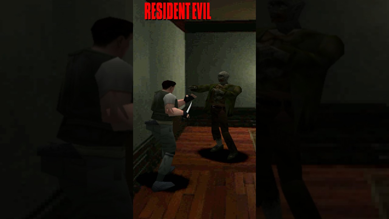 Knife In Every Resident Evil Classic #residentevil