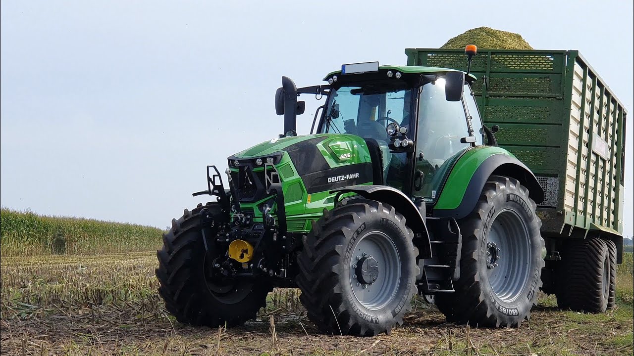 Deutz Fahr 6215 TTV Mais Häckseln