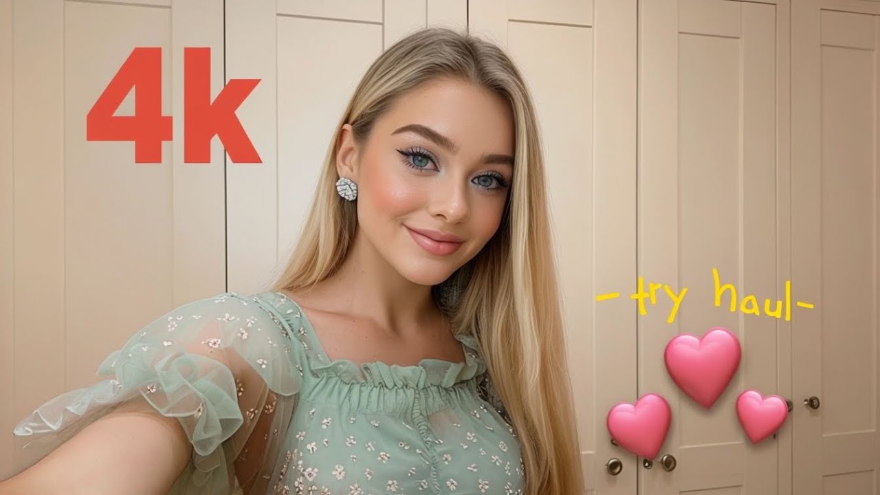 Mesh Lingerie Try-On Haul (4K) | Transparent Fashion & Bikini Styles 2026#dress 