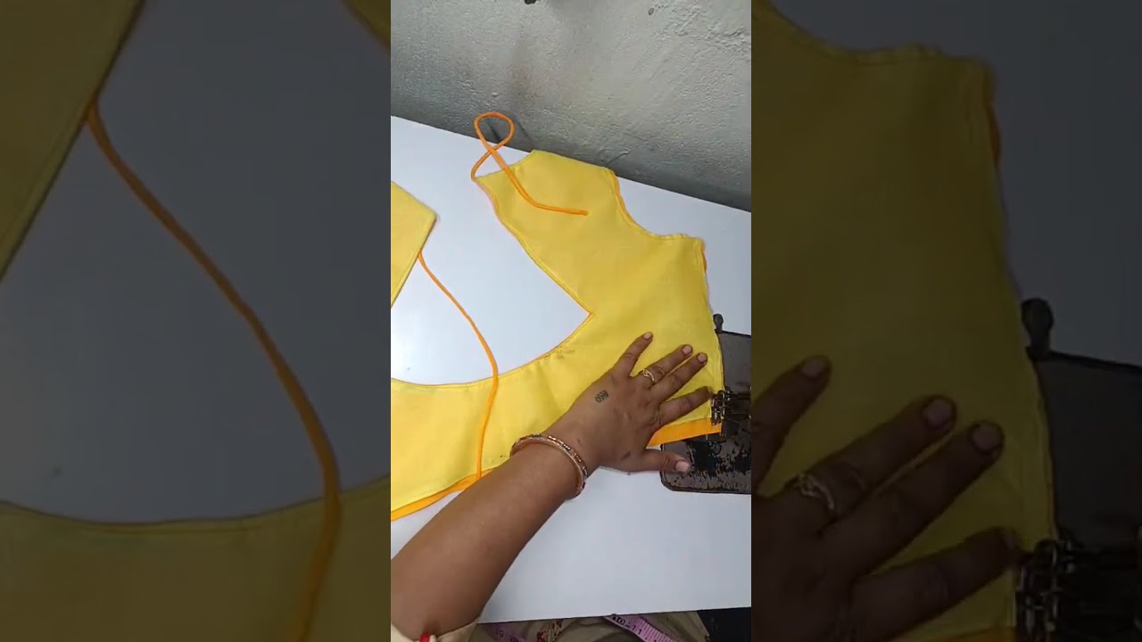 Back neck blouse design/ blouse design cutting/ blouse back design