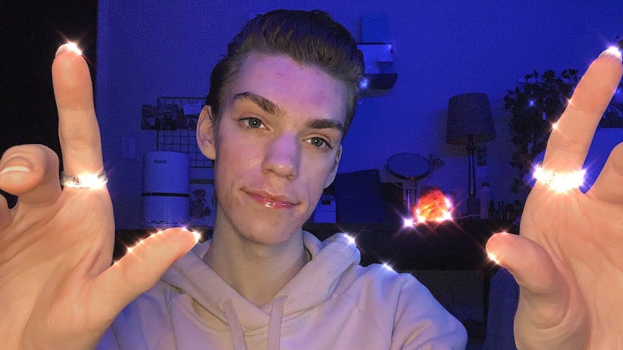 ASMR Mouth Sounds & Visual Triggers 🖤 | Hand Movements & Sticky Sounds 👄