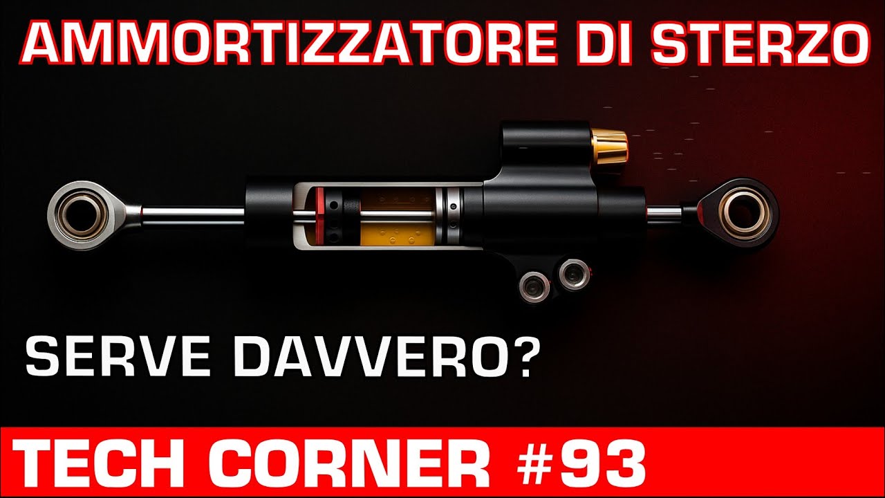 AMMORTIZZATORE di STERZO: FUNZIONAMENTO E MANUTENZIONE