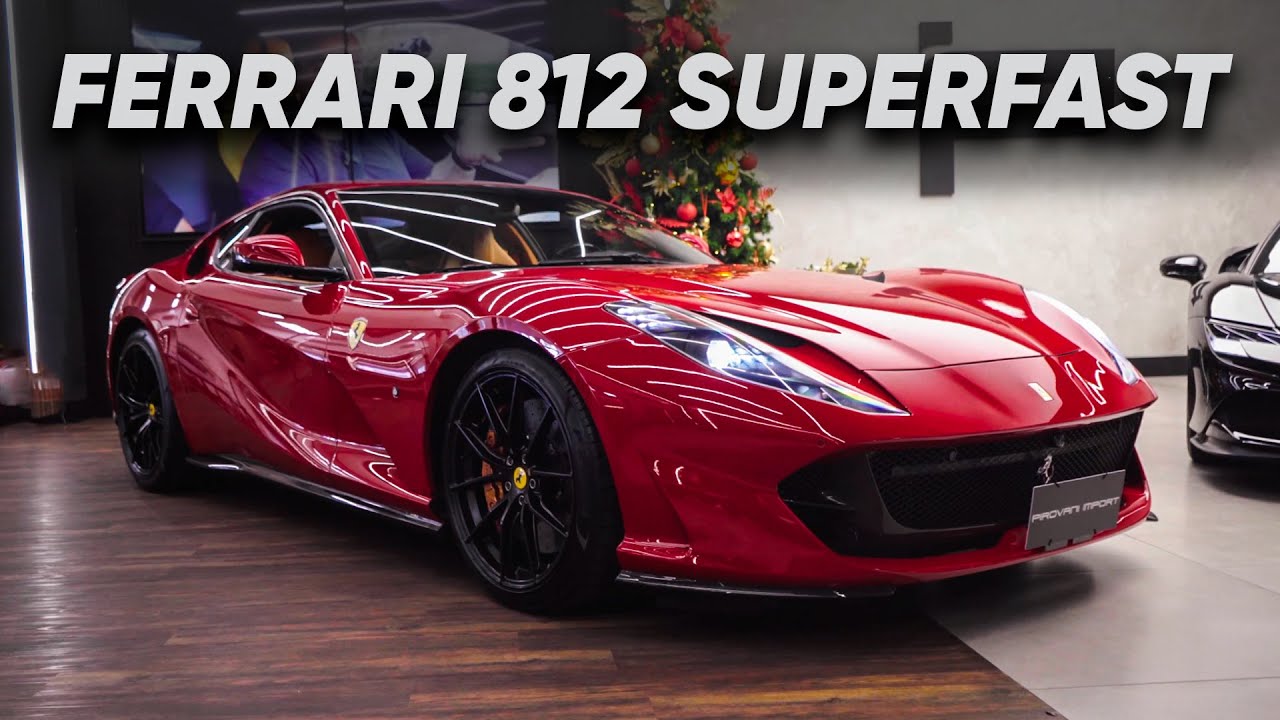 UM SUPER GT DA FERRARI COM MOTOR V12 - FERRARI 812 SUPERFAST
