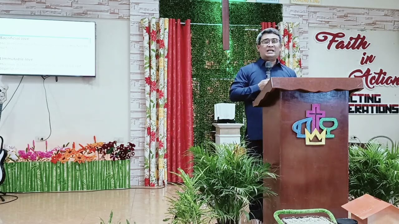 Responding to God's Love I Ptr. Marlon Bagotsay