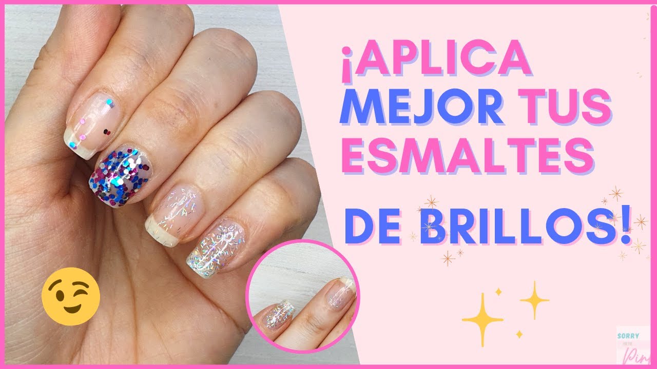 La mejor manera de usar un esmalte de GLITTER
