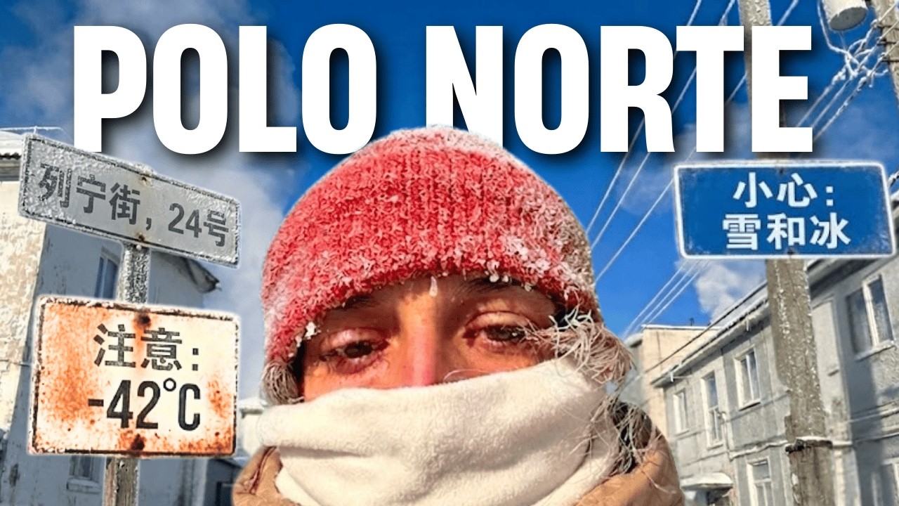 ASSIM É A VIDA A -40ºC (Polo Norte da China)