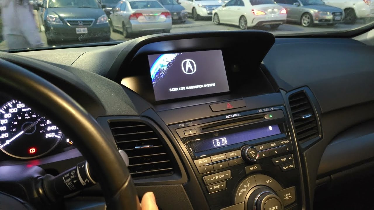 Как отключить/включить систему активного шумоподавления ANC в Acura RDX