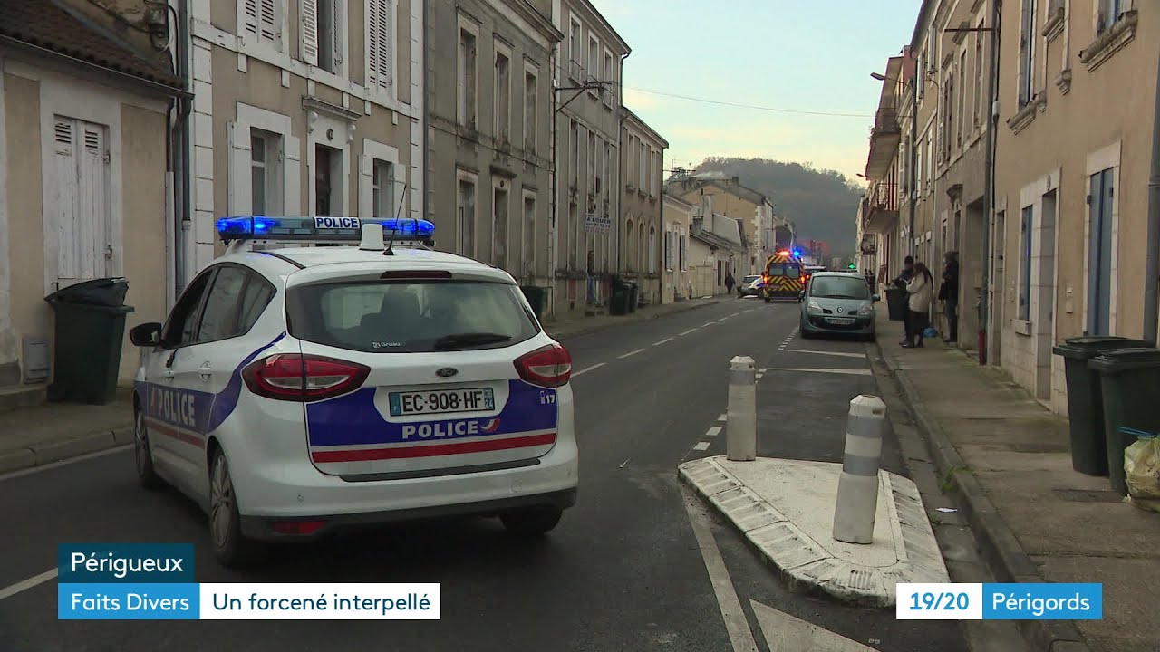 Arrestation d'un forcen&eacute; &agrave; P&eacute;rigueux