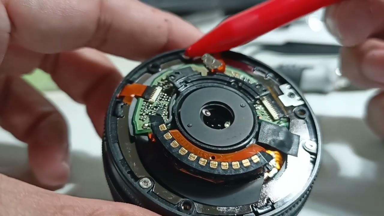 Olympus Pancake 14-42 Flexi Cable Replacement - Disassembly Video