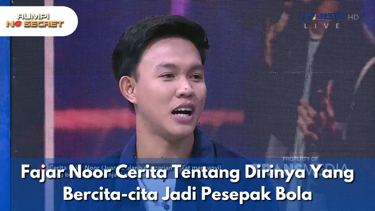 Fajar Noor Cerita Tentang Dirinya Yang Bercita-cita Jadi Pesepak Bola - RUMPI NO SECRET (22/5/25) P1