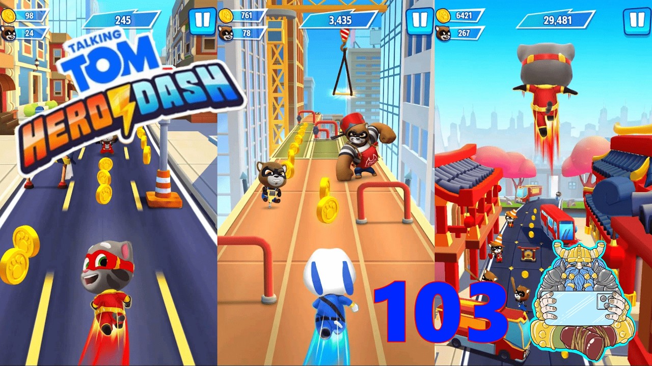 My Talking Tom Hero Dash, Dash 103