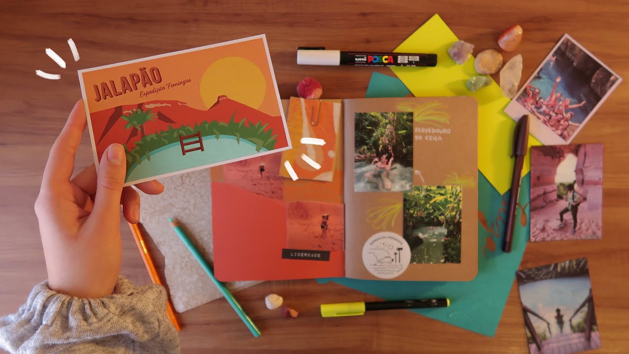 TOUR PELO MEU TRAVEL JOURNAL DO JALAPÃO