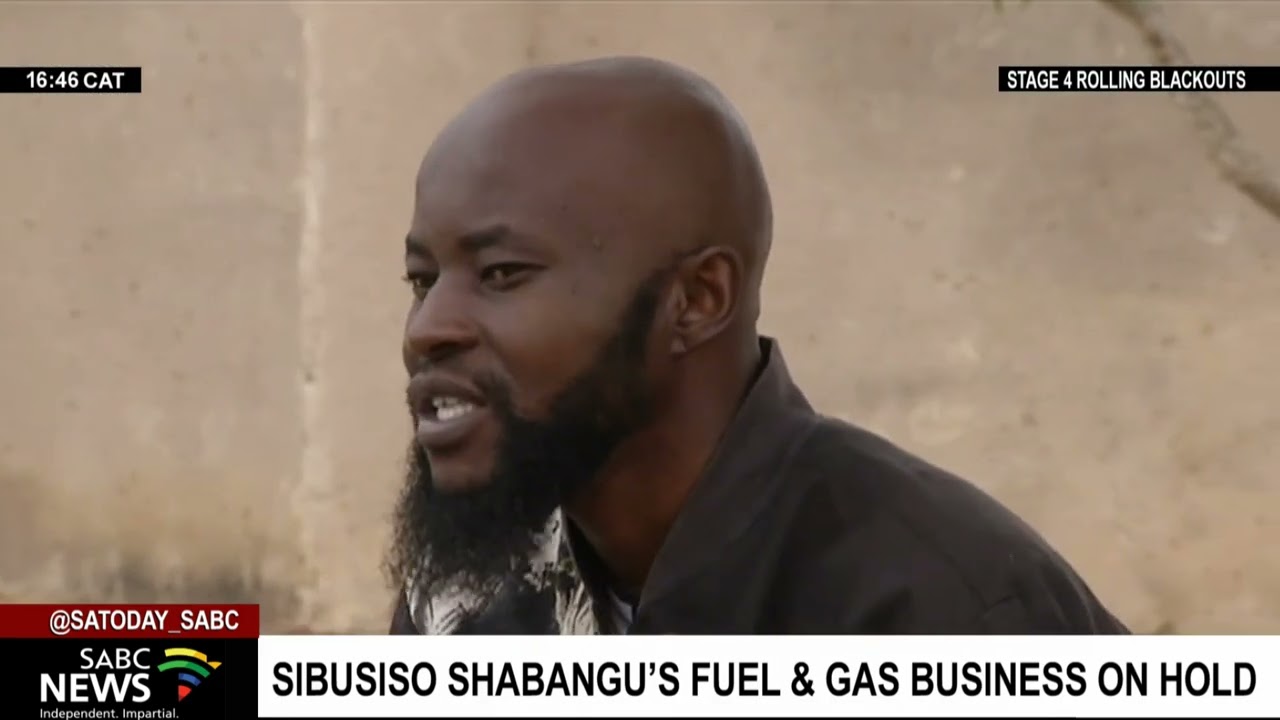 Sibusiso Shabangu's fuel and gas manufacturing business put on hold
